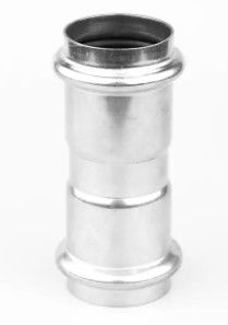 স্যানিটারি প্রেস ফিট প্লাম্বিং ফিটিং DN15mm - DN50mm নিকেল সাদা রঙ