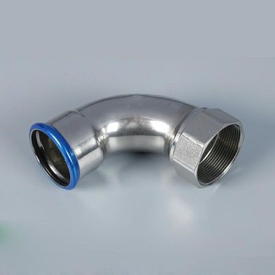 ASTM স্টেইনলেস স্টীল কনুই পাইপ ফিটিং বিজোড় 2Mpa
