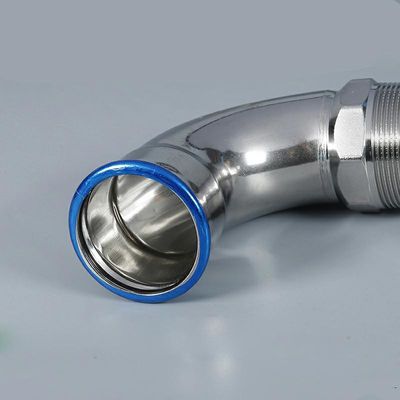 OEM স্টেইনলেস স্টীল 90 ডিগ্রী কনুই ANSI স্ট্যান্ডার্ড বিনামূল্যে নমুনা