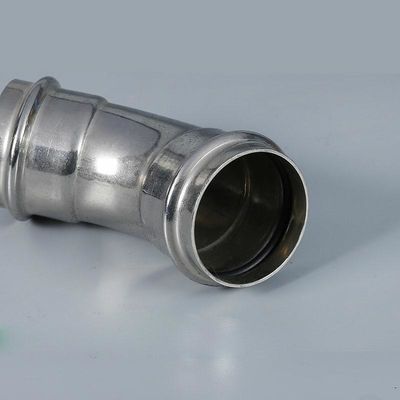 গ্যালভানাইজড কার্বন স্টিল প্রেস ফিটিংস 2Mpa 90 ° কনুই, অভ্যন্তরীণ থ্রেড
